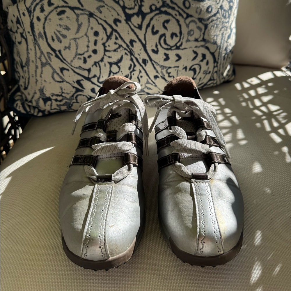 adidas Women's Gold Shoes - Silver